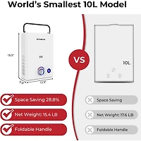 CampLux Portable Tankless Water Heater