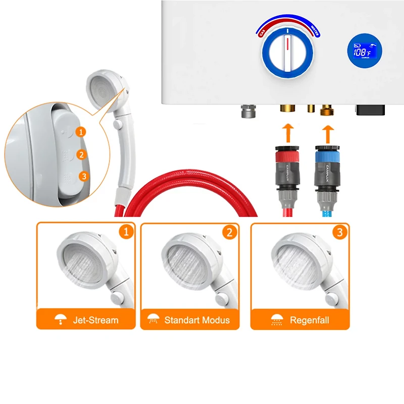 CampLux Portable Water Heater Pro