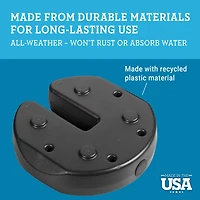 US Weight 20 lb Tailgater Canopy Weights