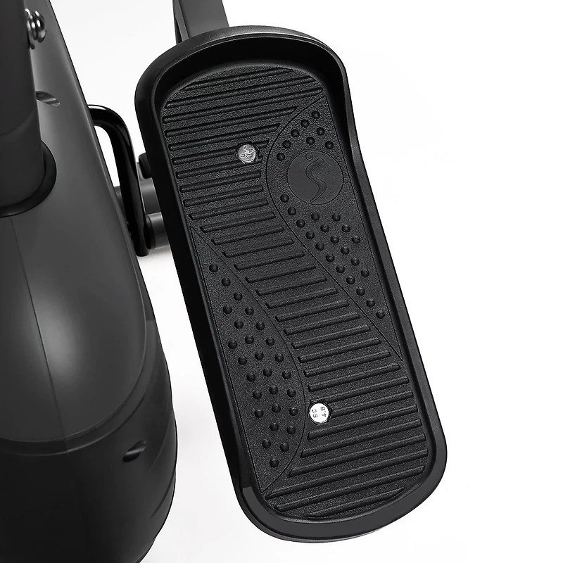 Sunny Health & Fitness Smart Magnetic Resistance Dual Action Recumbent Elliptical Trainer with Bluetooth