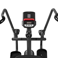 Sunny Health & Fitness Smart Magnetic Resistance Dual Action Recumbent Elliptical Trainer with Bluetooth