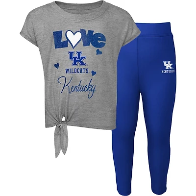 / Kentucky Wildcats Forever Love T-Shirt Leggings Set