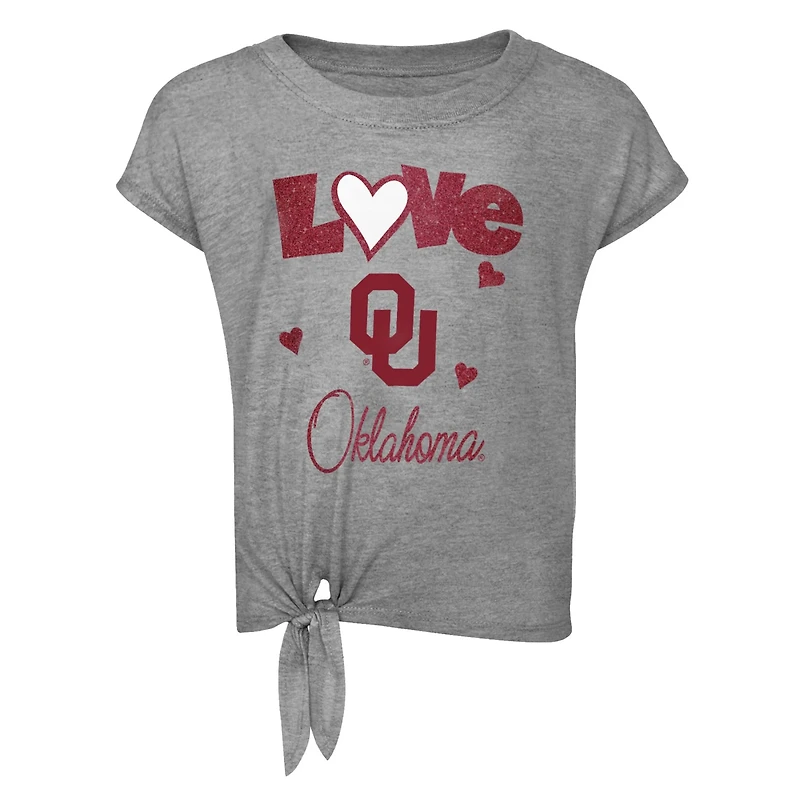 /Crimson Oklahoma Sooners Forever Love T-Shirt Leggings Set