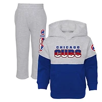/Heather Gray Chicago Cubs Two-Piece Playmaker Set