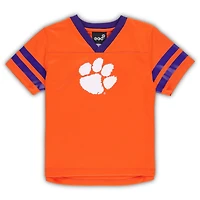 /Purple Clemson Tigers Red Zone Jersey  Pants Set