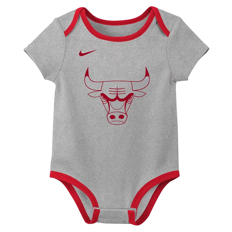 Newborn Nike Chicago Bulls Two-Piece Bodysuit Set