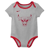 Newborn Nike Chicago Bulls Two-Piece Bodysuit Set