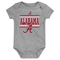 Alabama Tide Sunday Comics 3-Pack Bodysuit Set