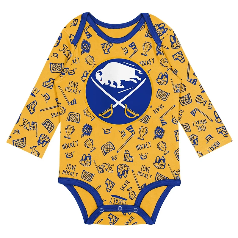 Buffalo Sabres Dynamic Defender Long Sleeve Bodysuit