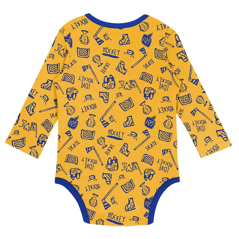 Buffalo Sabres Dynamic Defender Long Sleeve Bodysuit