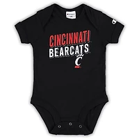 Champion /Heather Gray Cincinnati Bearcats I Wanna Be Three-Pack Bodysuit Set