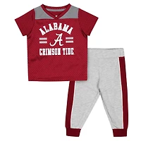 Colosseum /Heather Gray Alabama Tide Ka-Boot-It Jersey  Pants Set