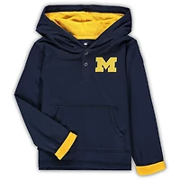 Colosseum Heathered Gray Michigan Wolverines Poppies Hoodie and Sweatpants Set