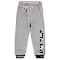 Colosseum Heathered Gray Penn State Nittany Lions Poppies Hoodie and Sweatpants Set
