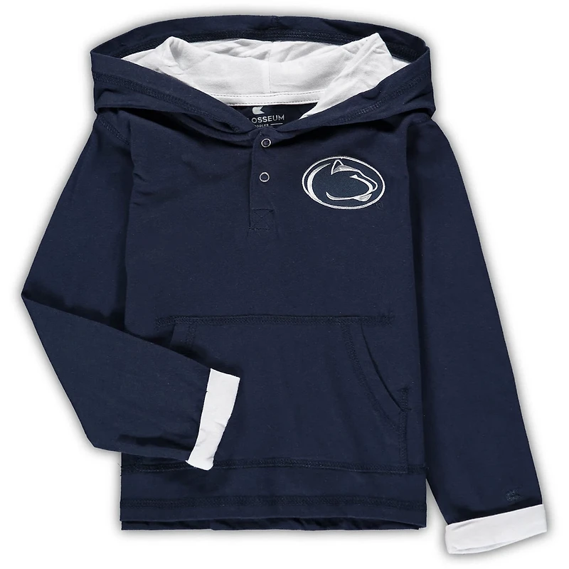 Colosseum Heathered Gray Penn State Nittany Lions Poppies Hoodie and Sweatpants Set