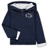 Colosseum Heathered Gray Penn State Nittany Lions Poppies Hoodie and Sweatpants Set