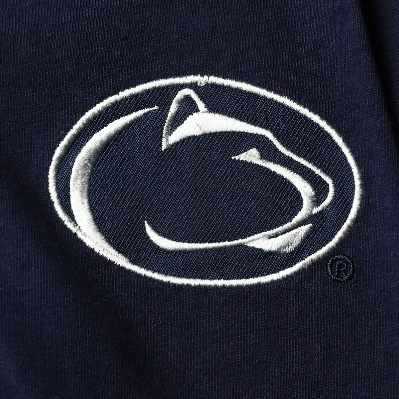 Colosseum Heathered Gray Penn State Nittany Lions Poppies Hoodie and Sweatpants Set