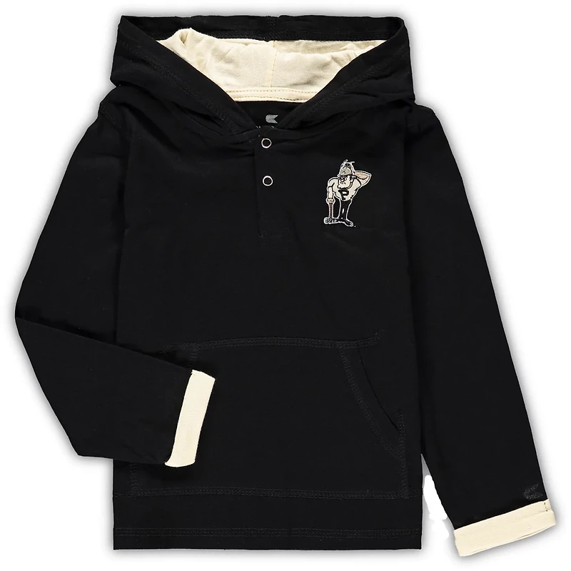 Colosseum Heathered Gray Purdue Boilermakers Poppies Hoodie and Sweatpants Set