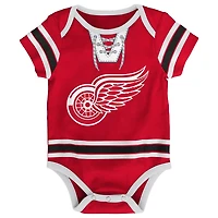 Detroit Wings Hockey Jersey Bodysuit