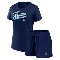 Fanatics Seattle Kraken Start to Finish T-Shirt  Shorts Combo Pack