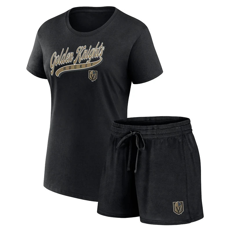 Fanatics Vegas Golden Knights Start to Finish T-Shirt  Shorts Combo Pack