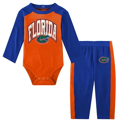 Florida Gators Rookie Of The Year Long Sleeve Bodysuit and Pants Set