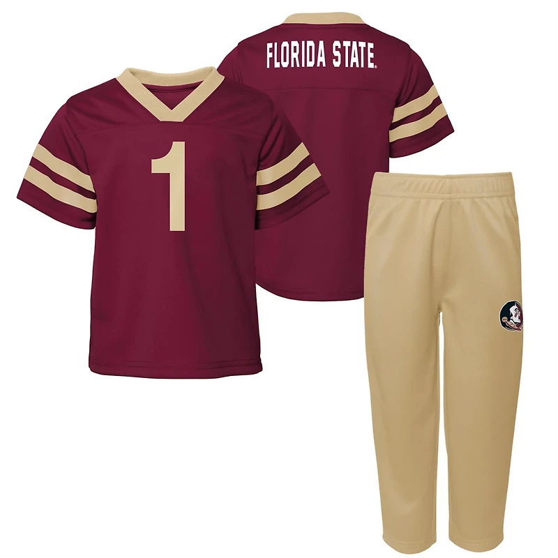 Florida State Seminoles Two-Piece Zone Jersey  Pants Set