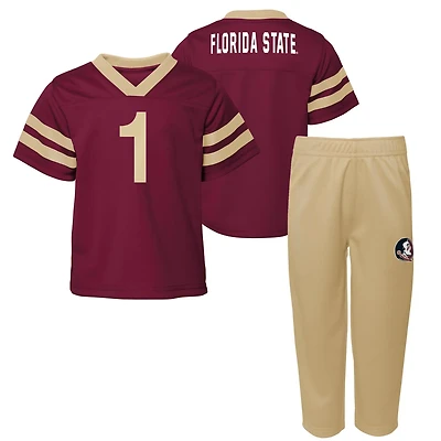 Florida State Seminoles Two-Piece Zone Jersey  Pants Set