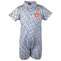 Garb Auburn Tigers Earnest Polo Romper