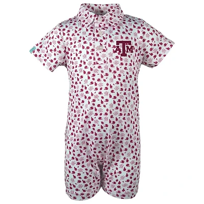 Garb Texas AM Aggies Earnest Polo Romper