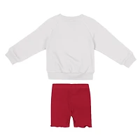 Girls Colosseum /Crimson Alabama Crimson Tide Beta Fleece Sweatshirt and Shorts Set