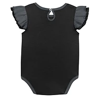 Girls Gray Vegas Golden Knights Two-Pack Training Bodysuit Set