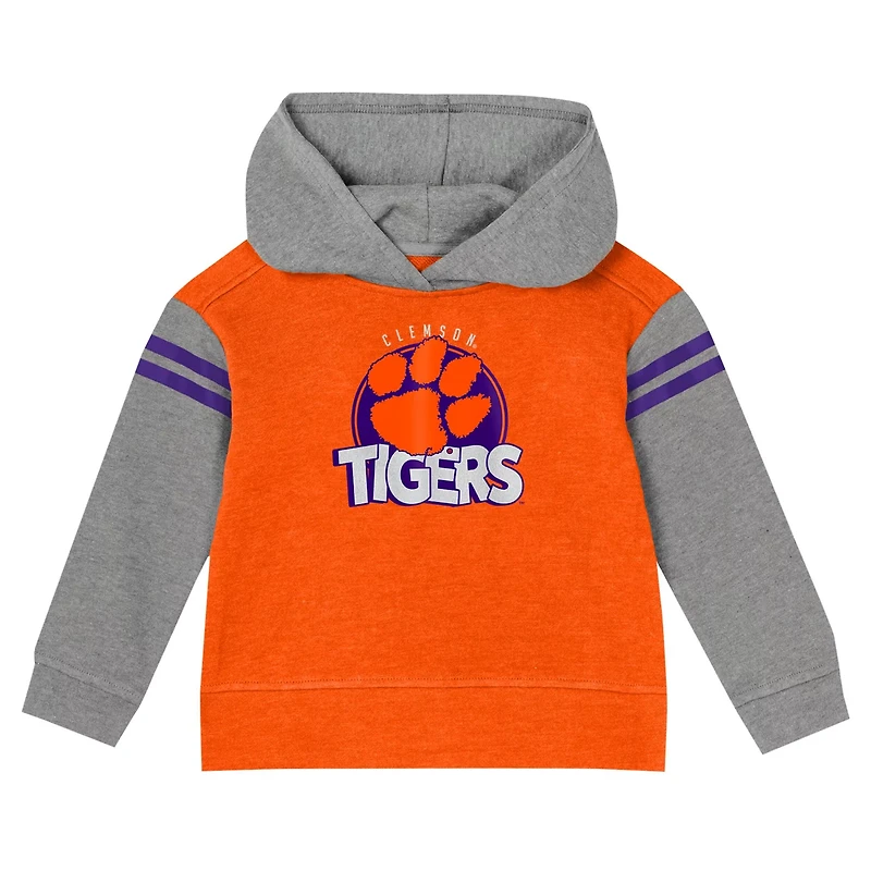 Girls Juvenile Clemson Tigers Preschool Clubhouse Pullover Hoodie  Legging Set