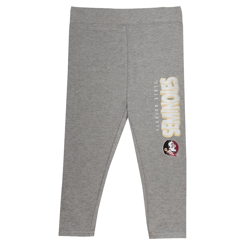 Girls Juvenile Florida State Seminoles Preschool Clubhouse Pullover Hoodie  Legging Set