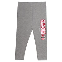 Girls Juvenile Ohio State Buckeyes Preschool Clubhouse Pullover Hoodie  Legging Set