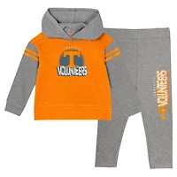 Girls Juvenile Tennessee Volunteers Preschool Clubhouse Pullover Hoodie  Legging Set