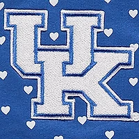 Girls Newborn  Kentucky Wildcats Hearts Bodysuit and Headband Set