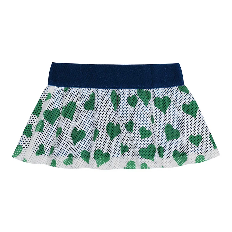 Girls Newborn  Notre Dame Fighting Irish Two-Piece Love My Team Bodysuit  Skirt Set