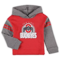 Girls Ohio State Buckeyes Clubhouse Pullover Hoodie and Legging Set