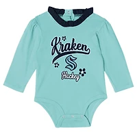 Girls Seattle Kraken Rink Queen Long Sleeve 3-Piece Set