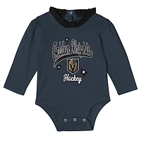 Girls Vegas Golden Knights Rink Queen Long Sleeve 3-Piece Set