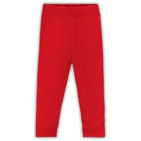 Girls Wes  Willy / Arkansas Razorbacks Balloon Raglan 3/4-Sleeve T-Shirt Leggings Set