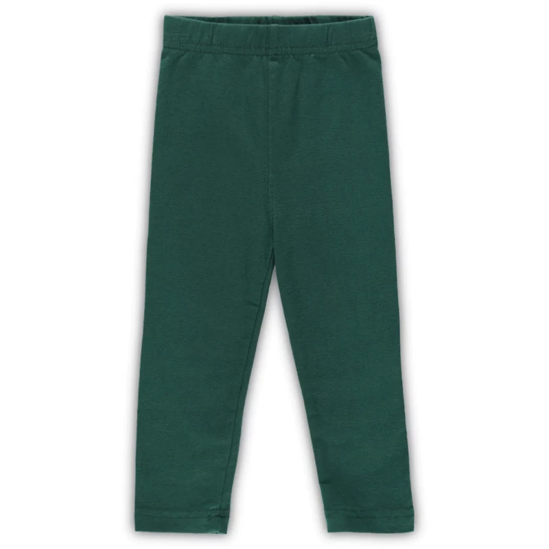 Girls Wes  Willy Michigan State Spartans Tie-Dye Ruffle Raglan Long Sleeve T-Shirt  Leggings Set