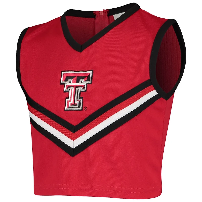 Girls Youth Texas Tech Raiders Two-Piece Cheer Set