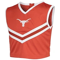 Girls Youth Texas Longhorns Two-Piece Cheer Set