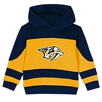 Gold Nashville Predators Puck Hero Fleece Hoodie and Sweatpants Set
