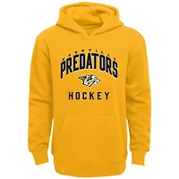Heather Gray Nashville Predators Play by Pullover Hoodie  Pants Set