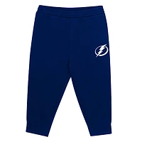 Heather Gray Tampa Bay Lightning Puck Hero Fleece Hoodie and Sweatpants Set