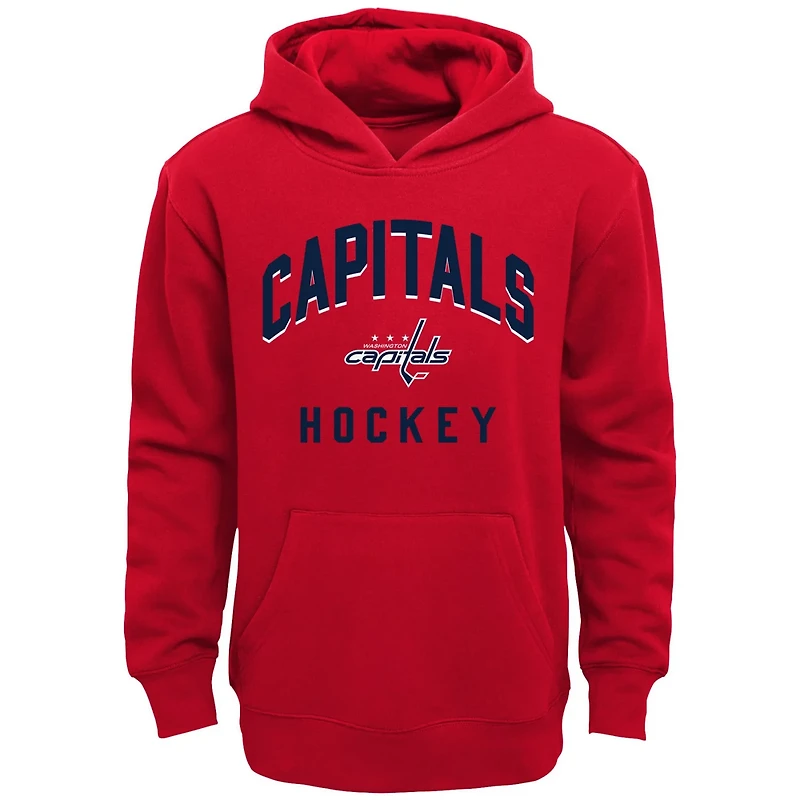 Heather Gray Washington Capitals Play by Pullover Hoodie Pants Set