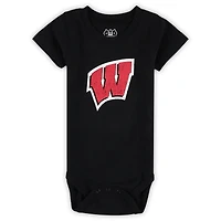 Infant Wes  Willy Wisconsin Badgers Three-Pack Bodysuit Set